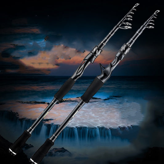 Lightweight Carbon Telescopic Fishing Rod – Sub Pole Rod for Freshwater & Saltwater